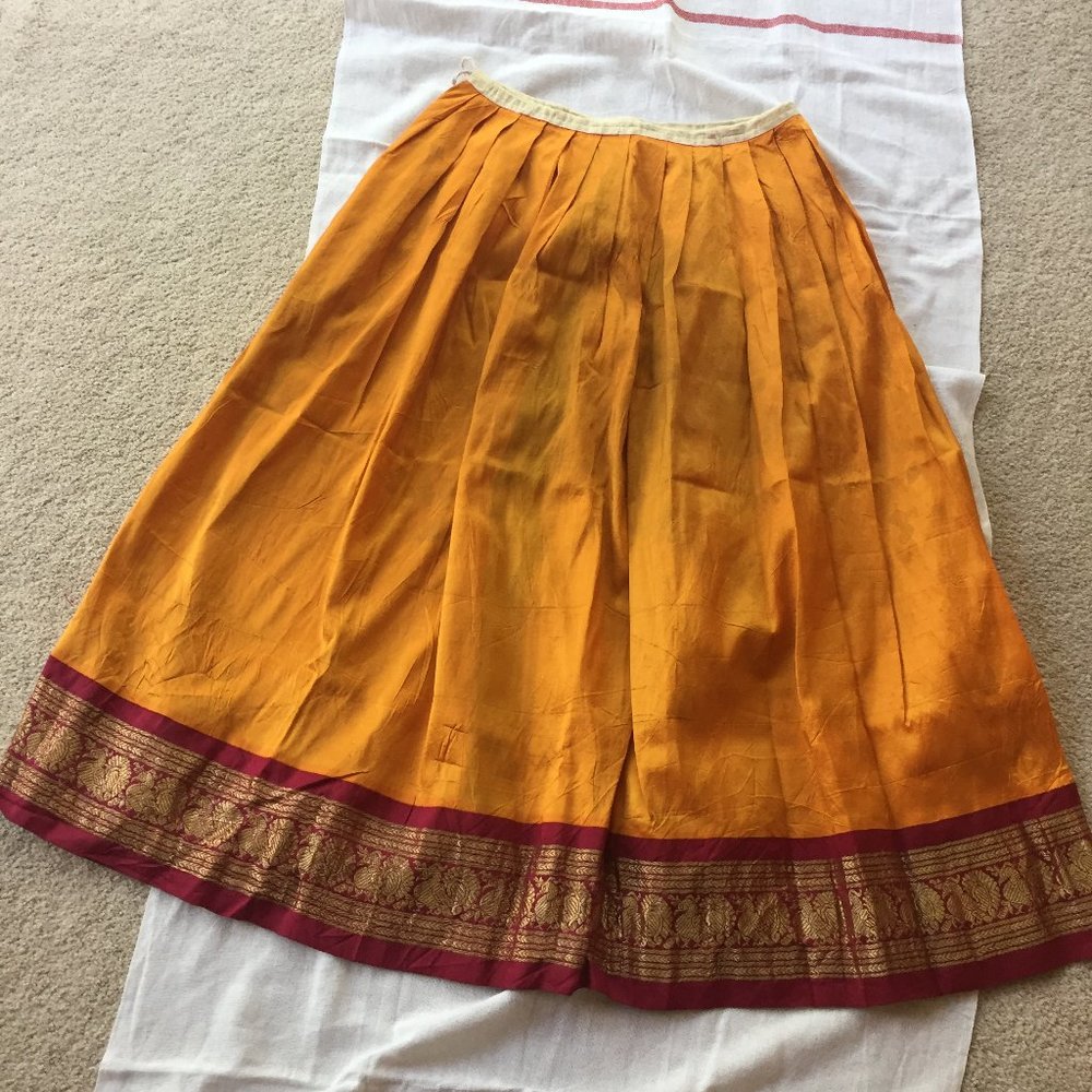 2 pc Kanjivaram silk lehengha and blouse